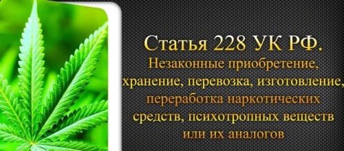 Следователем Октябрьского района, окончено расследование уголовного дела по факту незаконного приобретения и хранения наркотического средства