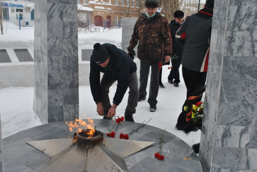 В Пономаревском районе почтили память воинов-афганцев