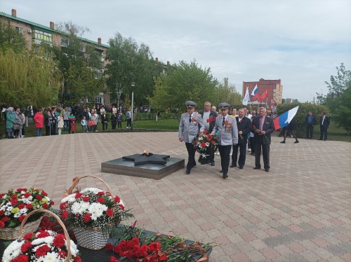 В Великий праздник День Победы, в строю «Бессмертного полка» шли руководители МО МВД России «Бузулукский»