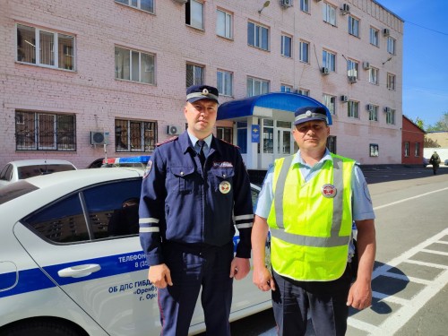 В Оренбурге инспекторы ДПС применили табельное оружие для остановки водителя-лихача