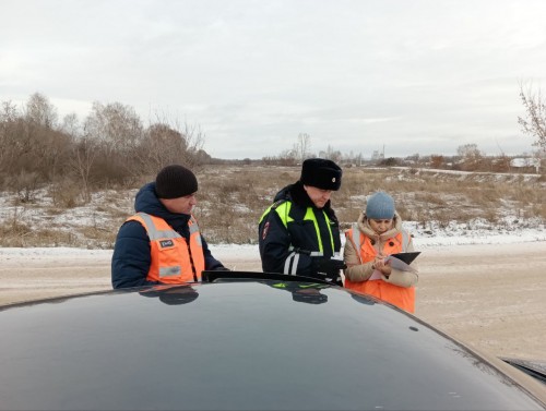 В Бугуруслане сотрудники ГИБДД и ОАО «РЖД» провели профилактическое мероприятие «Внимание, переезд!»