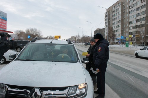 В Новотроицке сотрудники ГИБДД совместно с Общественным советом провели акцию «Автокресло детям!»