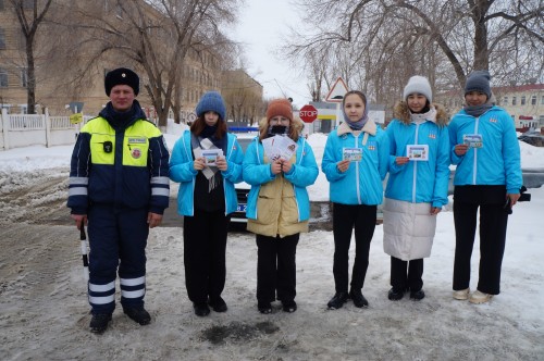 Проведение в ГО ЗАТО Комаровский акции "Ребенок - главный пассажир!"