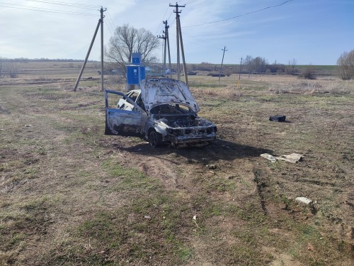 Бугурусланские полицейские установили подозреваемого в поджоге автомобиля