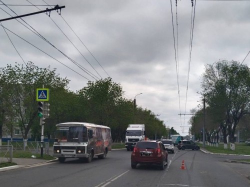 В Оренбурге в ДТП на улице Волгоградской пострадала девушка-пешеход