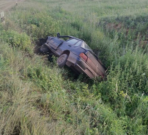 В Асекеевском районе в результате аварии пострадал мужчина