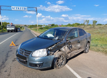 В Асекеевском районе в аварии пострадали 3 человека 