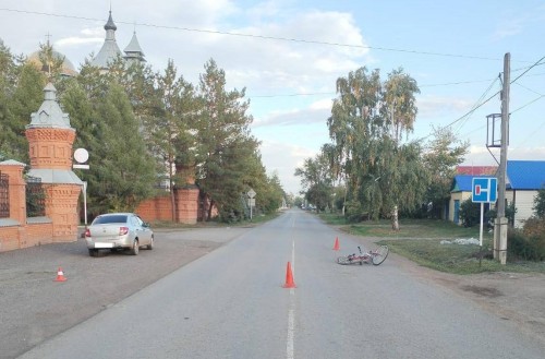 В Саракташе в ДТП пострадал велосипедист