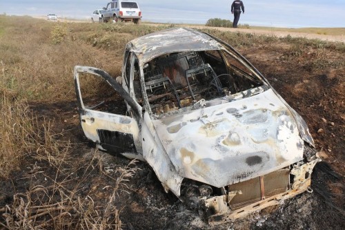 В Матвеевке сотрудники полиции оперативно задержали подозреваемого в угоне автомобиля «Лада Калина»  