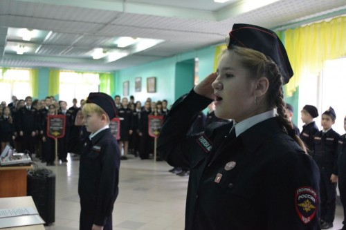 В Бузулуке появился пятый кадетский полицейский класс