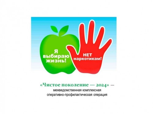 В Саракташском районе стартовал первый этап межведомственной комплексной оперативно-профилактической операции «Чистое поколение - 2024»